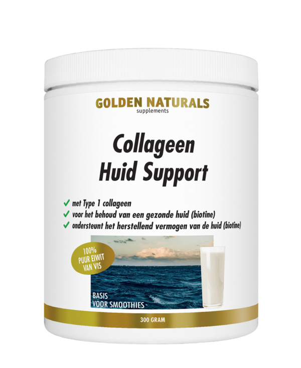 Golden Naturals Collageen Huid Support (Vis) 300 gram poeder