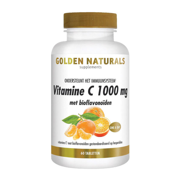 golden naturals vit c1000 60vt - Afbeelding 2