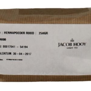 HOOY HENNAPOEDER ROOD 250G
