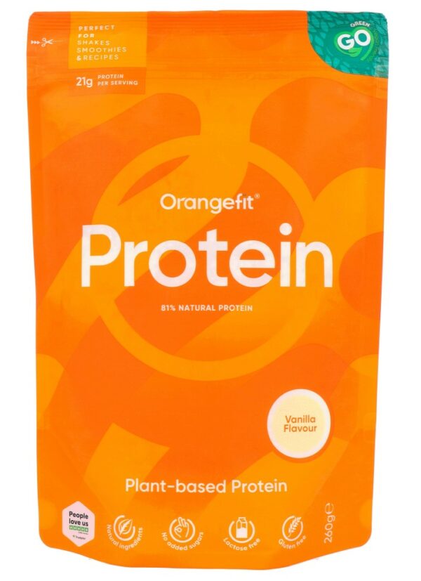 orangefit protein shake vanil 260GR