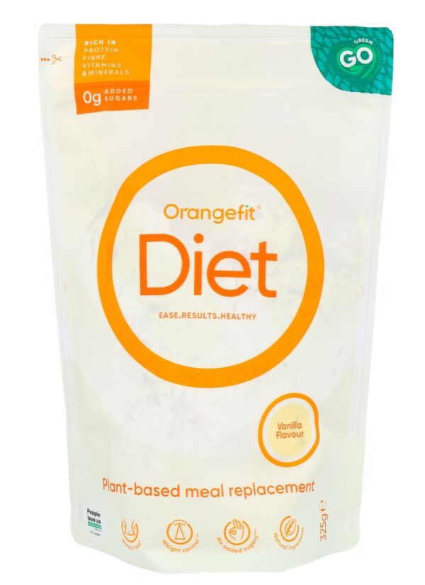 orangefit diet shake vanille 325GR