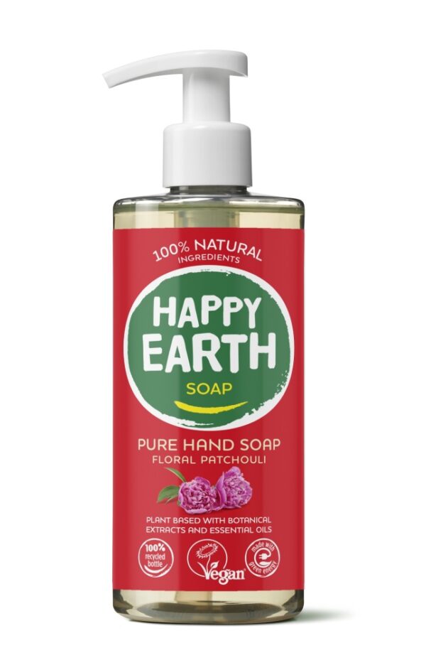 happy earth pure handzeep flor 300ML