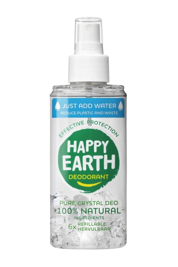 Happy Earth Natuurlijke just add water unscented spray 50 Gram