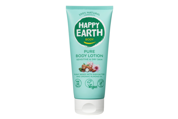 Happy Earth Bodylotion zacht 200 Milliliter