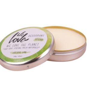 The planet 100% natural deodorant luscious lime