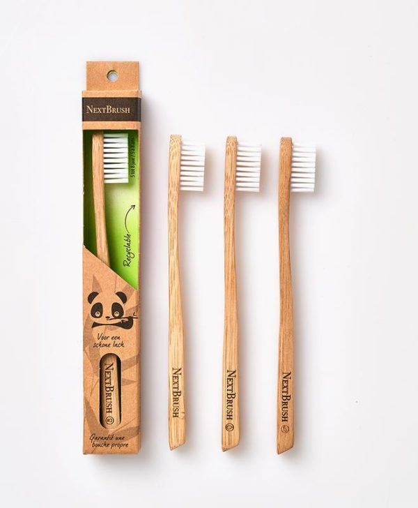 Bamboe kindertandenborstel vanaf 5 jaar