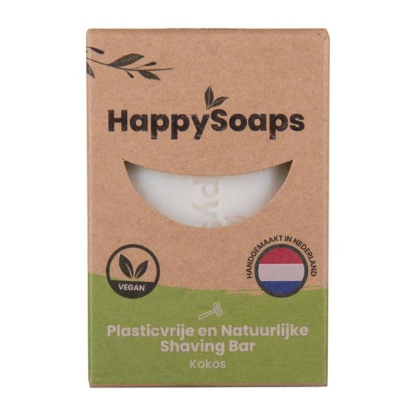 happysoaps shaving bar kokos 70 GR