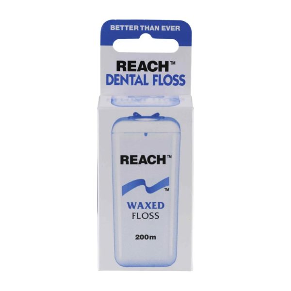 reach dental floss waxed 200 MTR